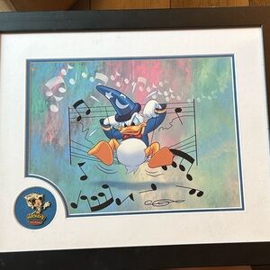 Donald Duck Musical Art Print Mickey’s Philharmonic Magic Kingdom